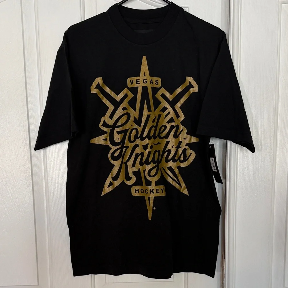 Vegas Golden Knights Black T-Shirt - Picture 1 of 4